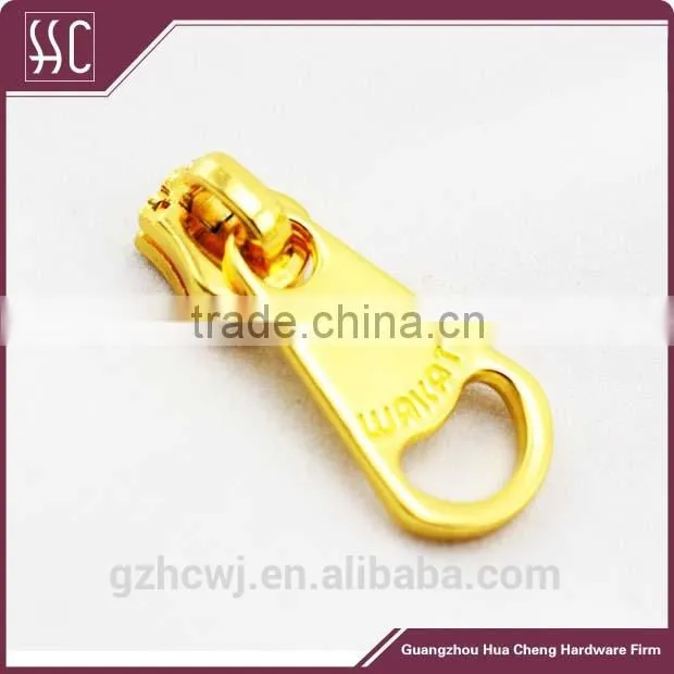 newest bag hardware zipper slider for handbag clothes,fashion strong zipper