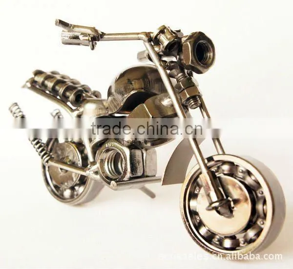 iron craft motorbike iron motorcycle model gift