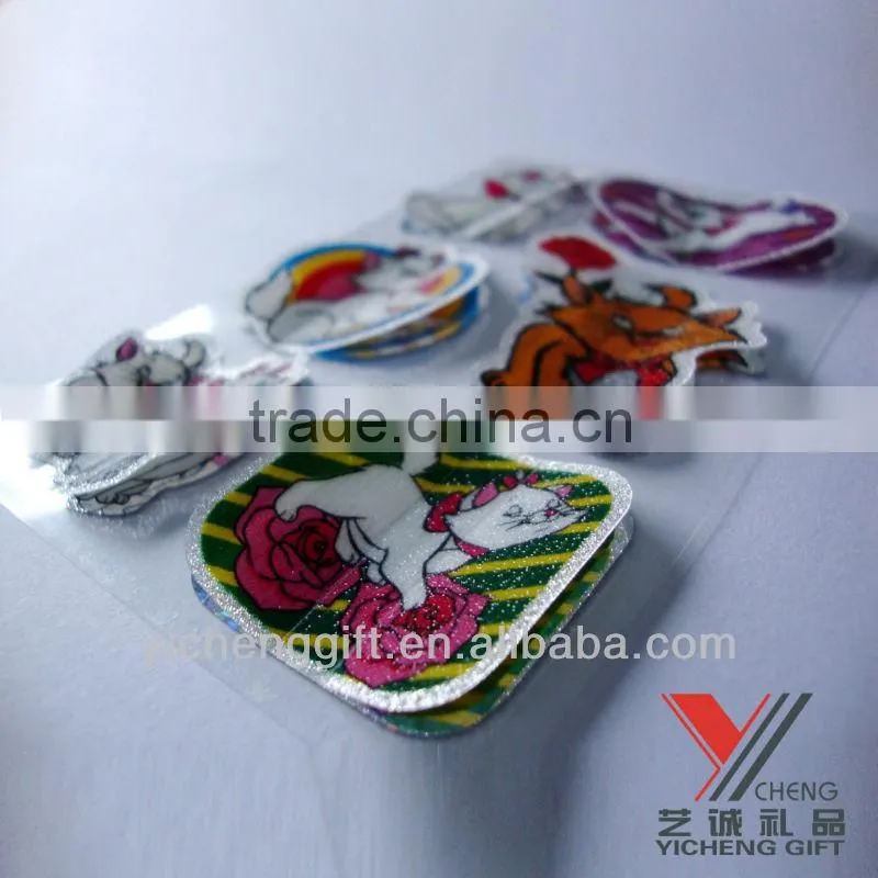 beautiful snowwhite 3D PVC Fly sticker