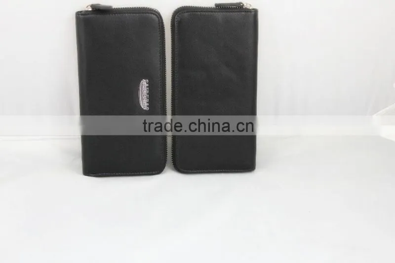 hot sale promotional business men's leather wallet