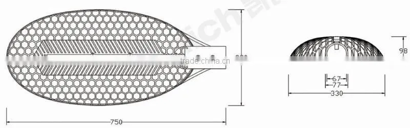 Led Street Light 250W Street Light KC-Q3