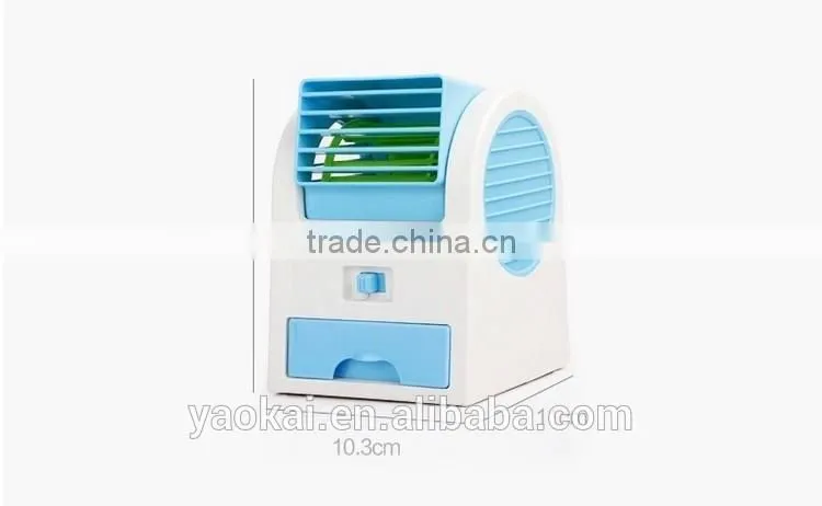 2016 NEW Hot Portable USB Mini Small Fan Cooling Desktop USB battery two way power Air Conditioner Bladeless fan