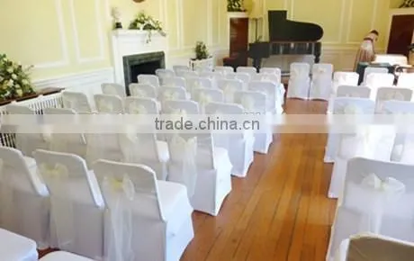 Cheap Chair Sashes Wedding Organza Sashes