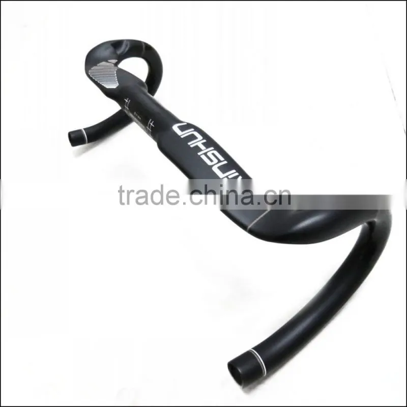 Racing breaking wind XINSHUN full carbon fiber road bike bicycle handlebar bend the car to bicycle accessories HT-12