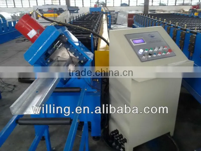 galvanized metal strip c purline cold roll forming machine supplier