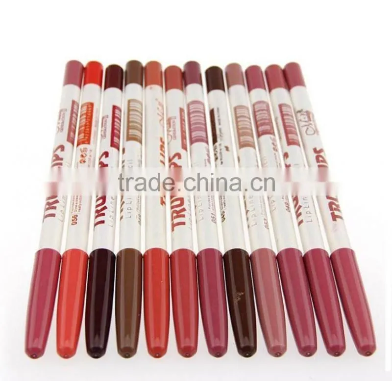 Menow P14002 Waterproof Lip Liner Pencil Women's Professional Long Lasting Lipliner 12pcs/set