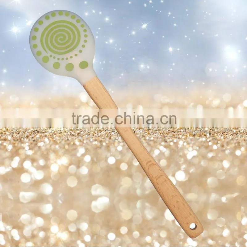 BPA Free Baking & Pastry Tools Silicone Spatula, Long Handle Set Spatula