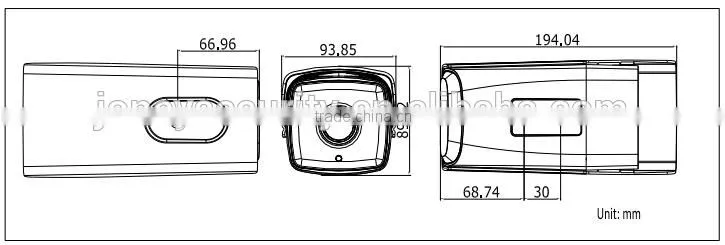 Outdoor bullet poe network Hikvision 3mp ip camera DS-2CD3T35-I5