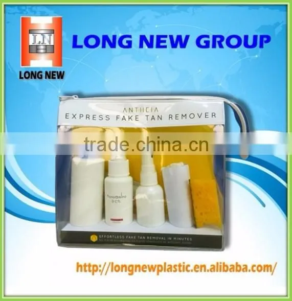 New Design Clear PVC Bag For Packaging Cosmetic | Custom Design Packaging Bag Make in Taiwan