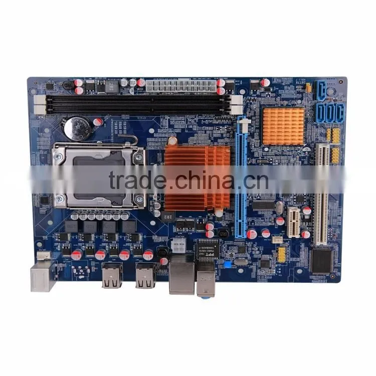 Best selling X58+ICH10 chipset LGA1366 motherboard for pc ddr3