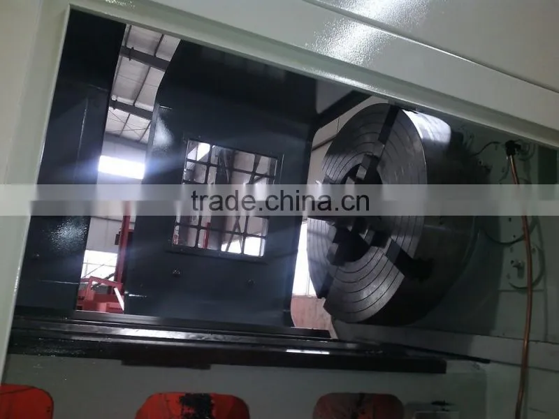 cnc turret lathe CKG1335 double chuck lathe/tube threading lathe