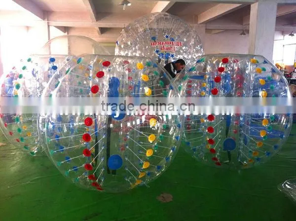 Body bumping balls, inflatable bump ball