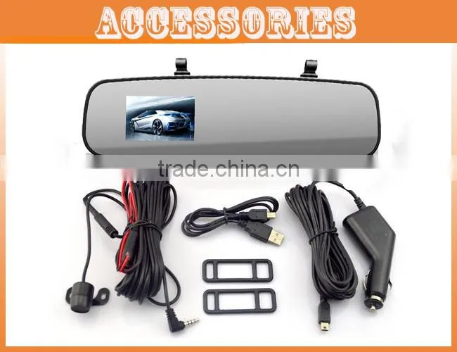 2016 NEW handsfree car side mirror camera,hidden camera in car mirror,rear mirror with camera