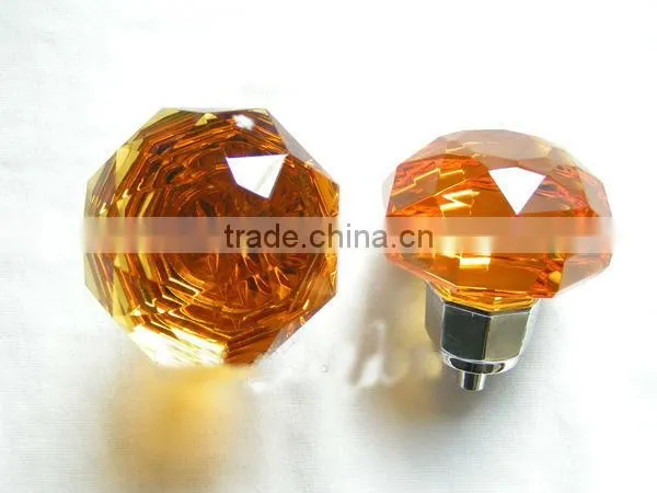 Unique golf ball shape crystal wine stopper, bottle stopper