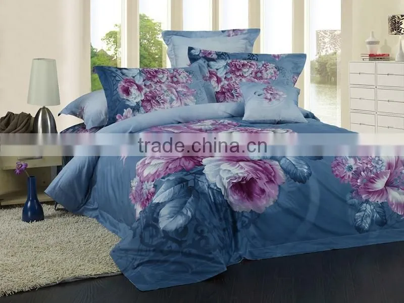 fashionable bedding sets 3d with 100% polyester for sale