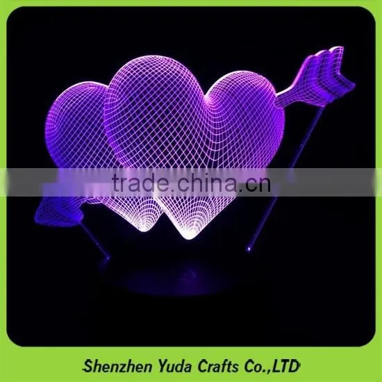 Factory Direct Selling High Quality Acrylic Small Night Light Christmas Lamp