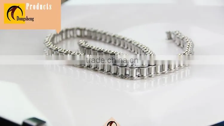 DSC donghua stainless steel hollow pin chain food manufacture conveyor chain 08BHPSS