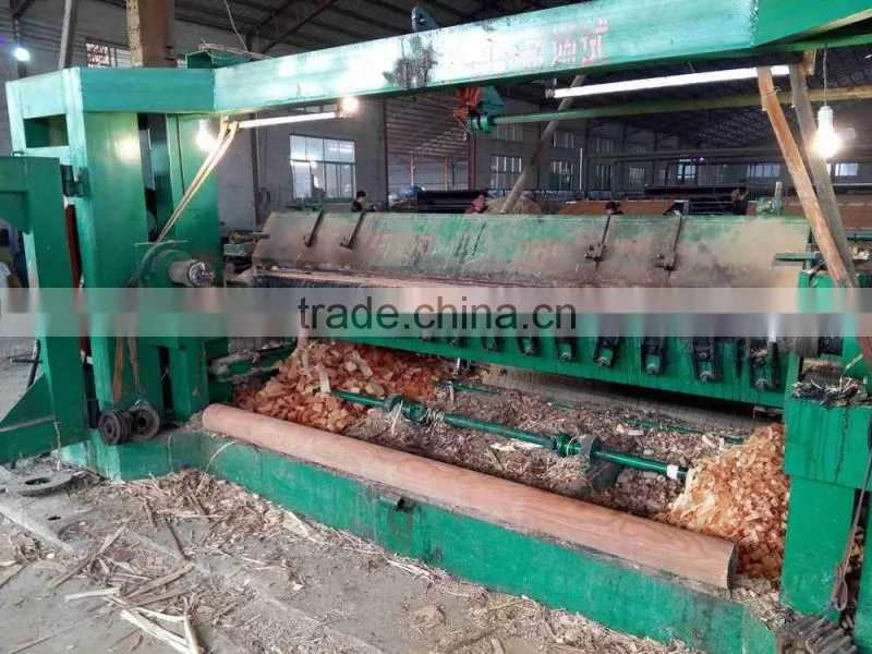 8 ft sliced log peeler / sliced veneer machinery
