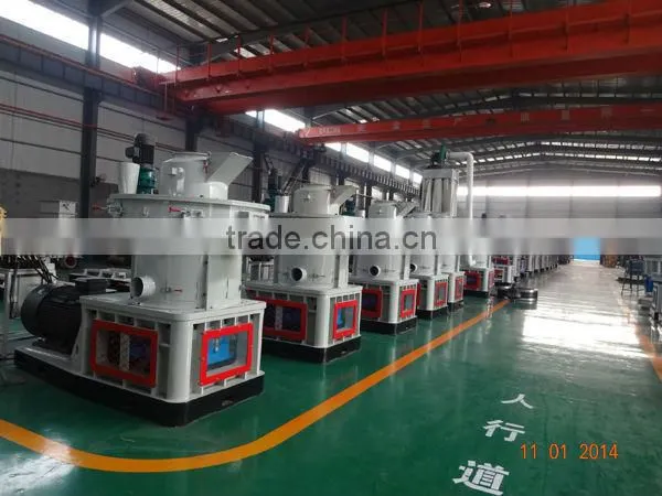1-1.5ton/h vertical ring die wood pellet mill