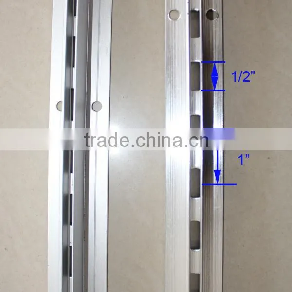 1/2" slot 1" metal profile aluminum channel