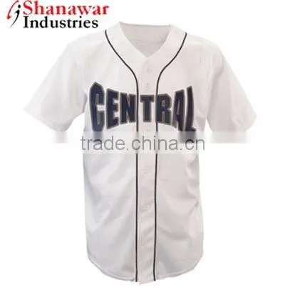 2015 high quality baseball uniform