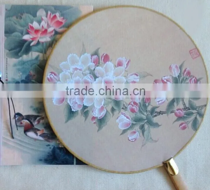 2015 New Hioliday Sale Event Party Supplies Paper Hand Fan Wedding Decoration