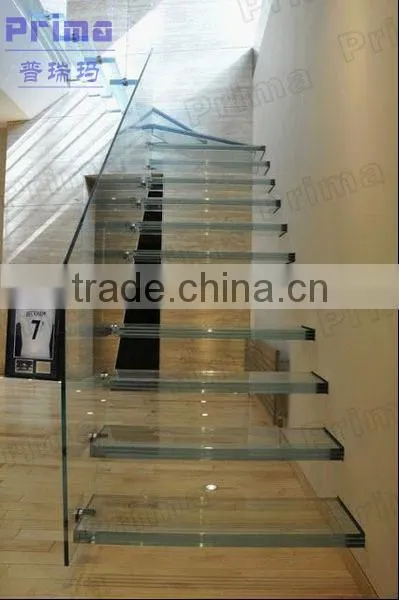 Invisible stringer glass stair/staircase/stairway(PR-L30)