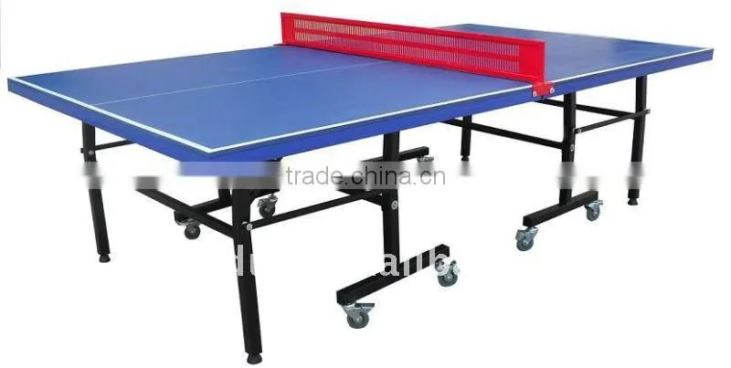wholesale supplier folding up table tennis table MDF indoor pingpong table for sale