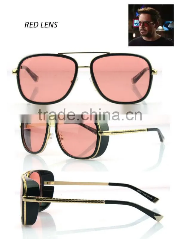 IRON MAN 3 Matsuda RAY Same Model 3023 TONY Sunglasses Designer Brand Sun glasses Men Sports Eyewear Cool Aviators +package