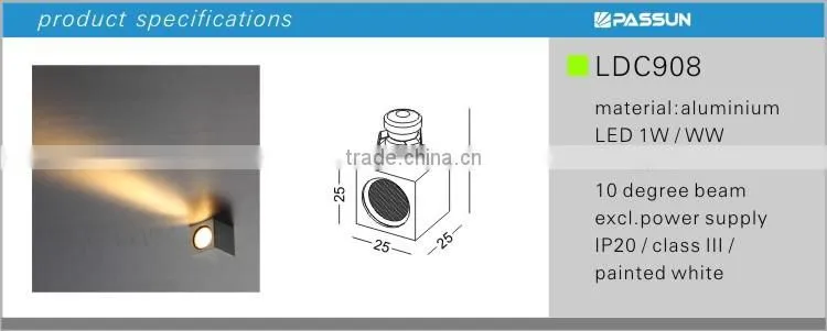 fashion style indoor decorative wall lighting / aluminium led wall lamp
