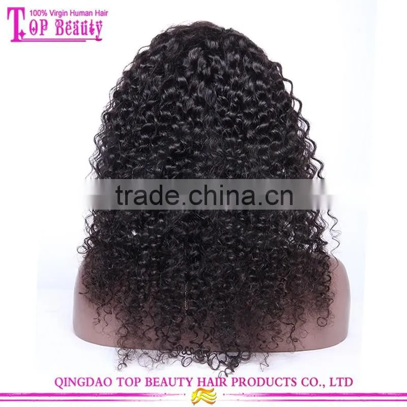 22 Inches Malaysian Deep curly Hair Long Side Part Thin Skin Silk Base Full Lace Wig