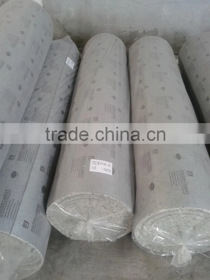 carpet underlay , sponge carpet underlay,carpet padding