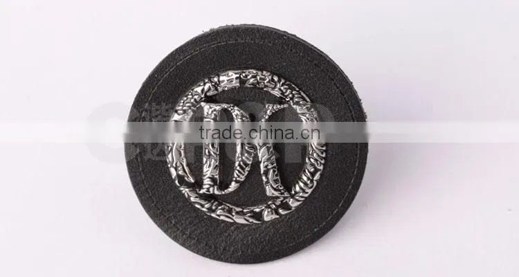 2015 Wholesale custom leather label for high end handbags