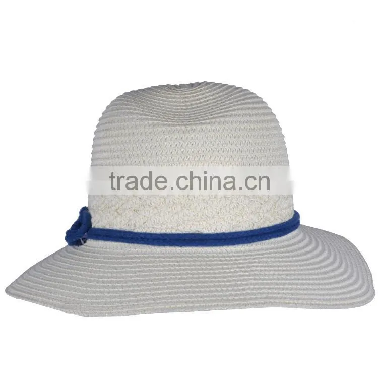 men & women red fedora straw hat