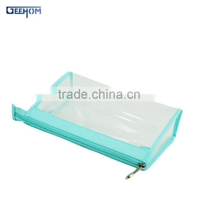 clear pvc bag with zipper