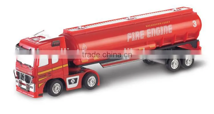 4 channel 1:87 remote control fire truck,electric fire engine car