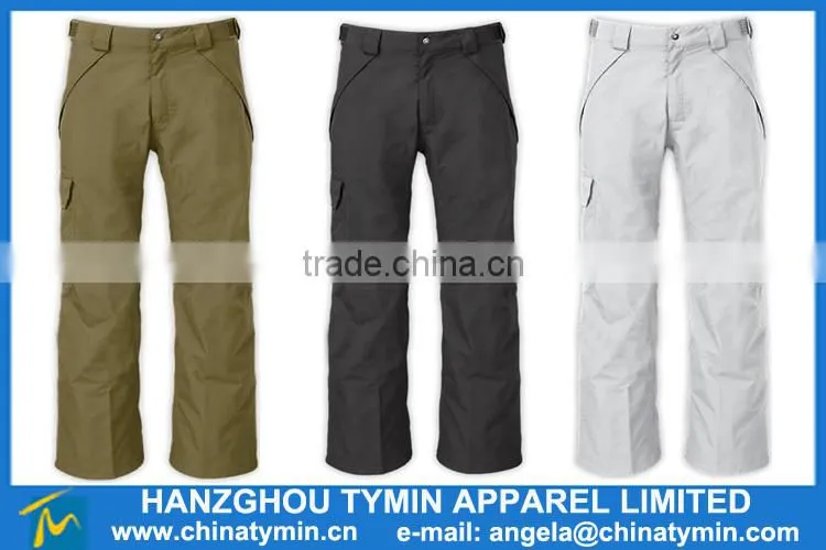 new design new men colorful custom waterproof ski pants