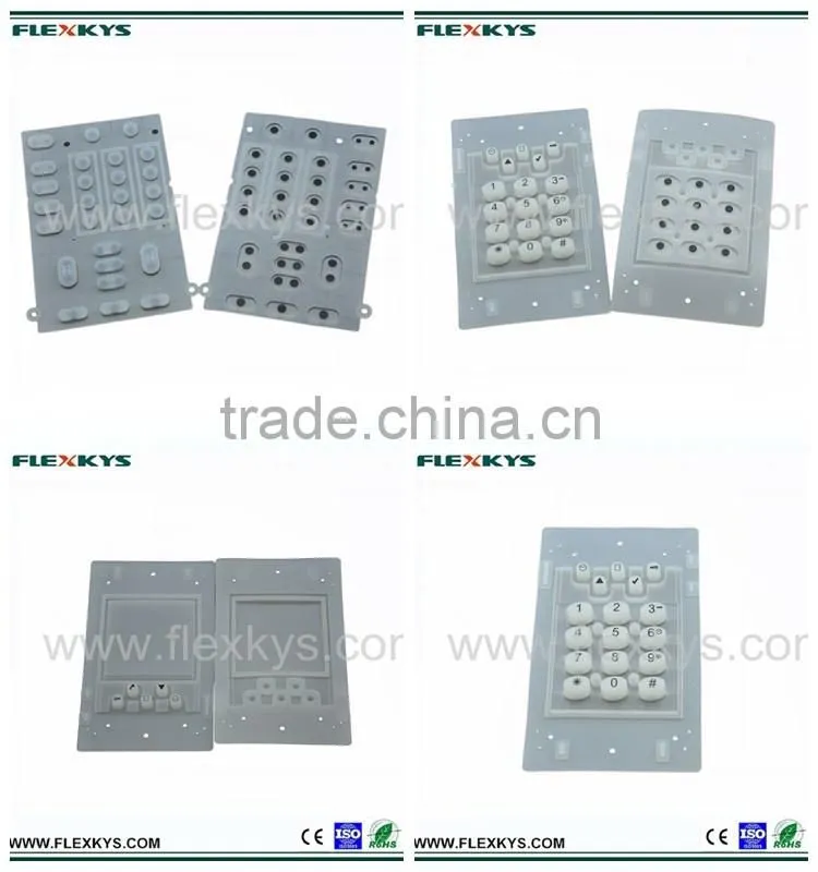 hot sale silicone rubber buttons keypad