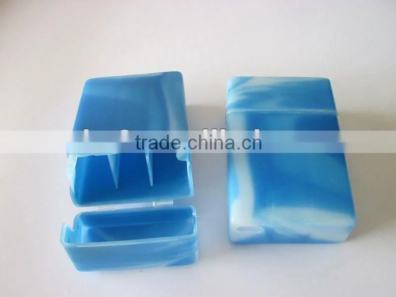 plastic cigarette case ,double color , tape format