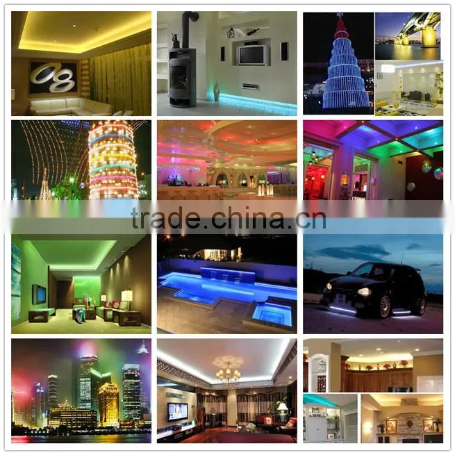High quality Waterproof IP65 3528 60led/m Warm White flexible Led strip light