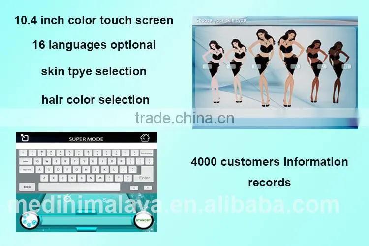 high quality ipl hair removal permanent machine