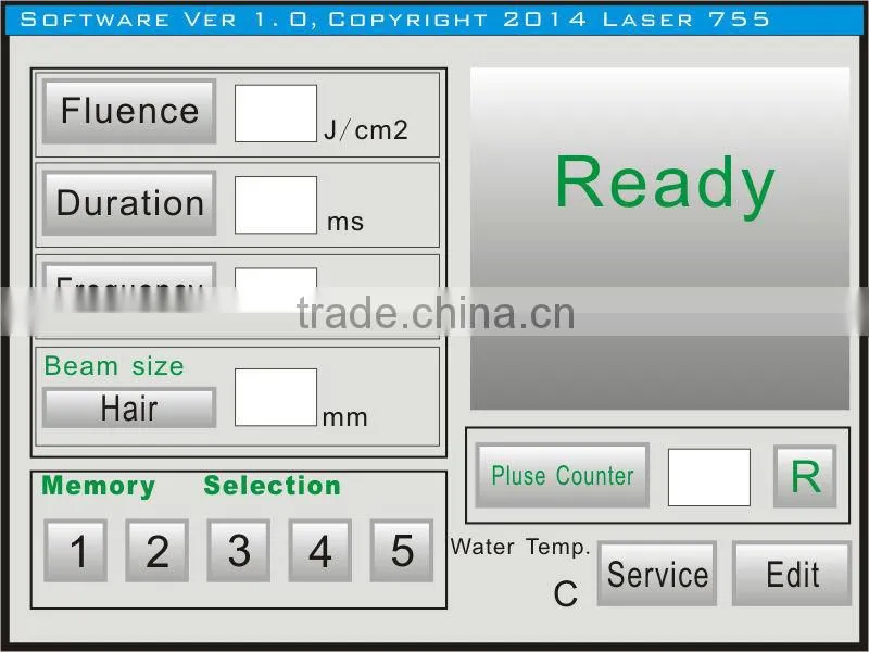 Beijing Quartuslaser 755nm hair removal alexandrite laser