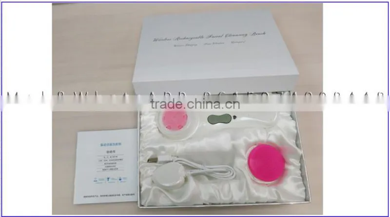 Sonic Waterproof facial cleansing sonic facial brush Sonic Wireless Rechargeable Facial Cleansing Brush