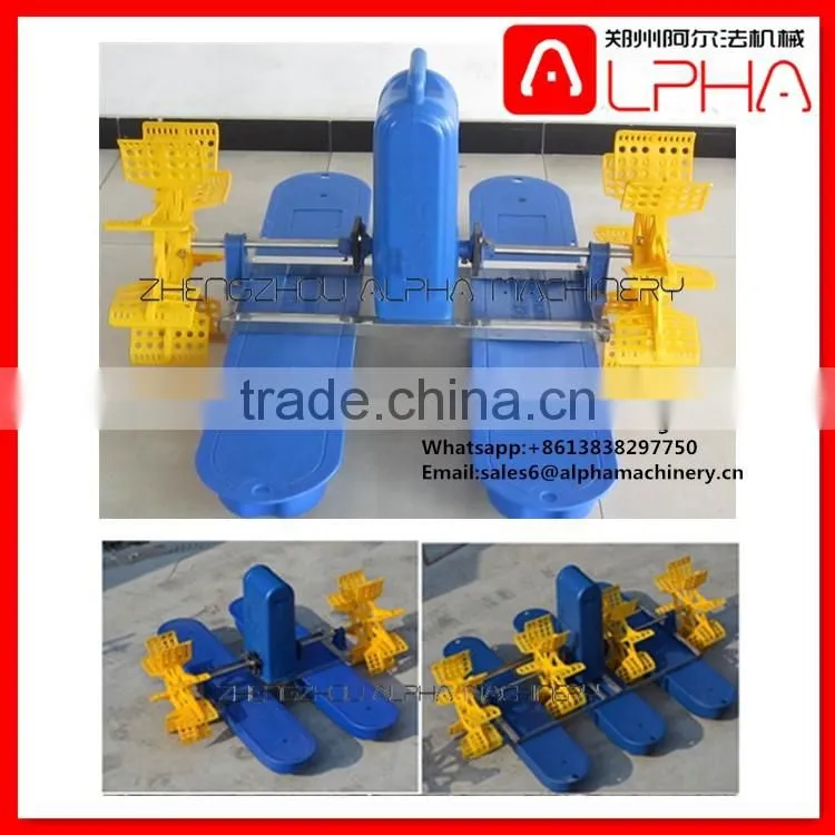 Newest China first-level diesel engine paddle wheel aerator/fish pond aerator for sale