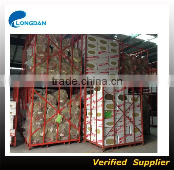 High Quality Cheaper Thermal Insulation Fire-proof Rock Wool Roll Oven with Glass Tissue Cloth