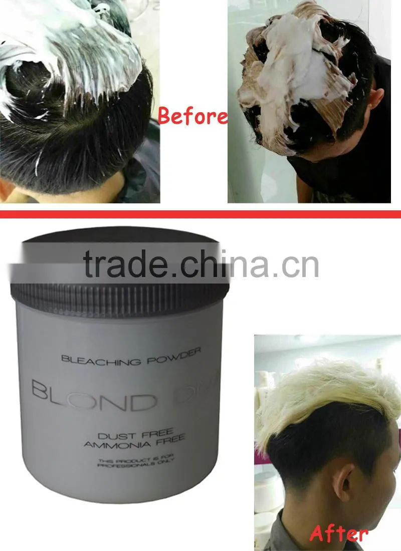 Professional best hair color bleach powder
