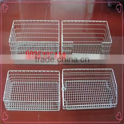 Medical 304 316 stainless steel disinfecting basket made in Anping