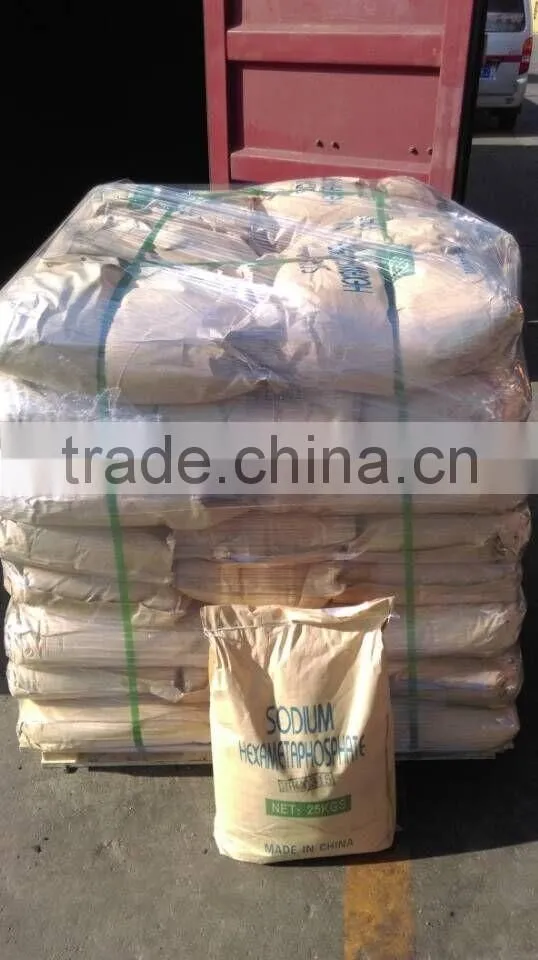 TOP 1. Manufacturer Sodium Hexametaphosphate 68% ( SHMP 68%) Tech Grade