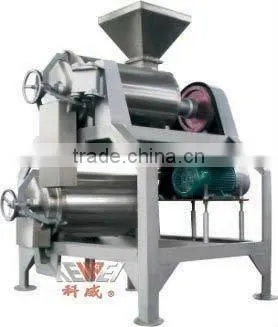 wide output range full stainless steel apple pluping machine