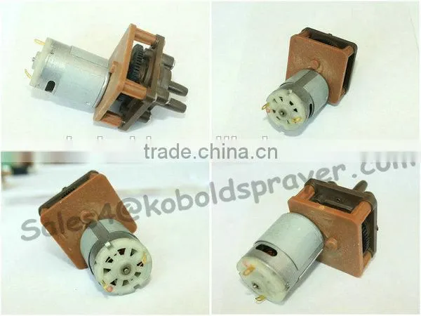 (Pump-03) Battery Fence painting sprayer 12V gear pump